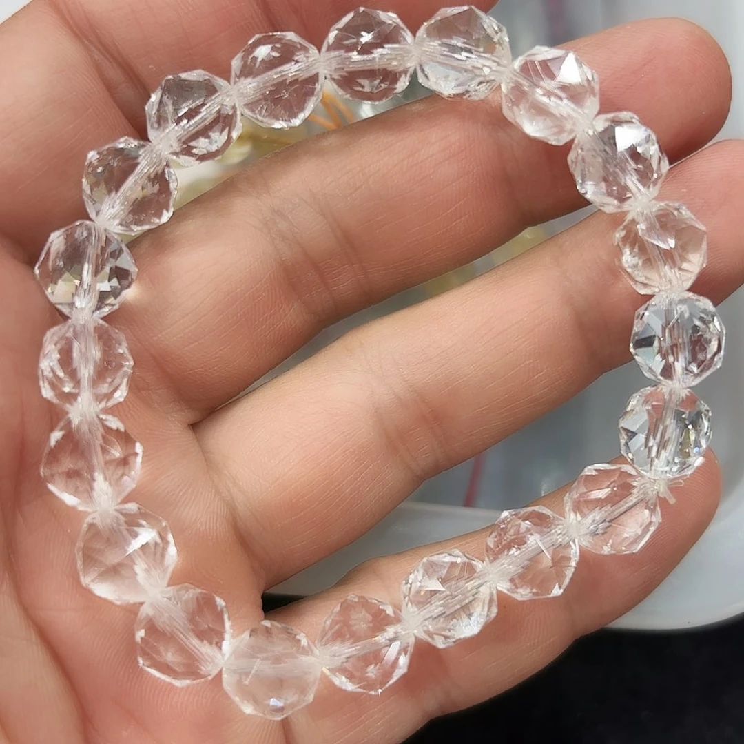 水晶手串未镶嵌白水晶