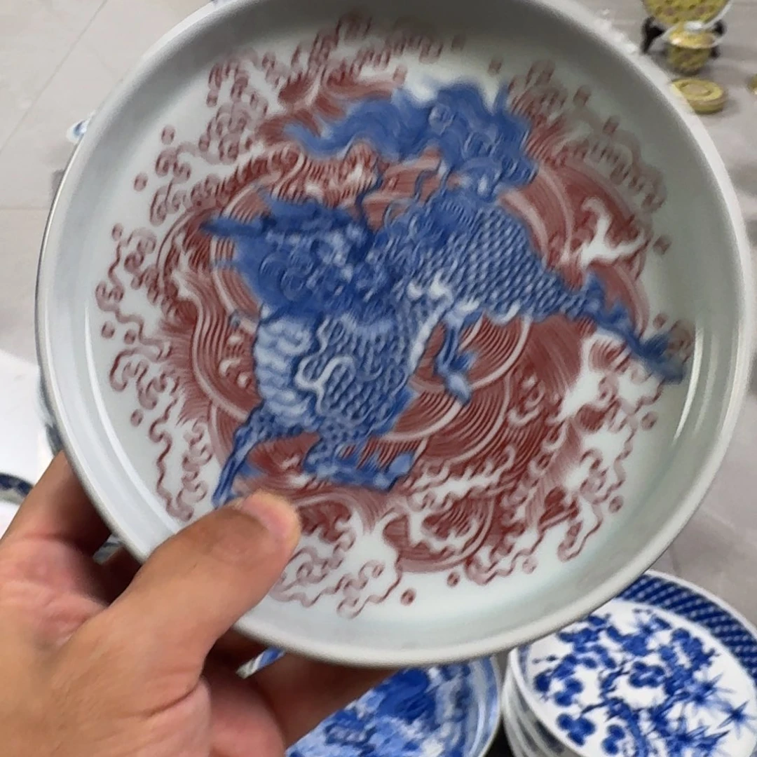 杯麒麟踏浪大壶承