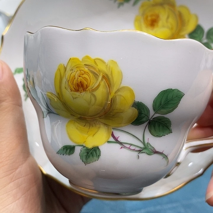 瓷片梅森一等黄玫瑰