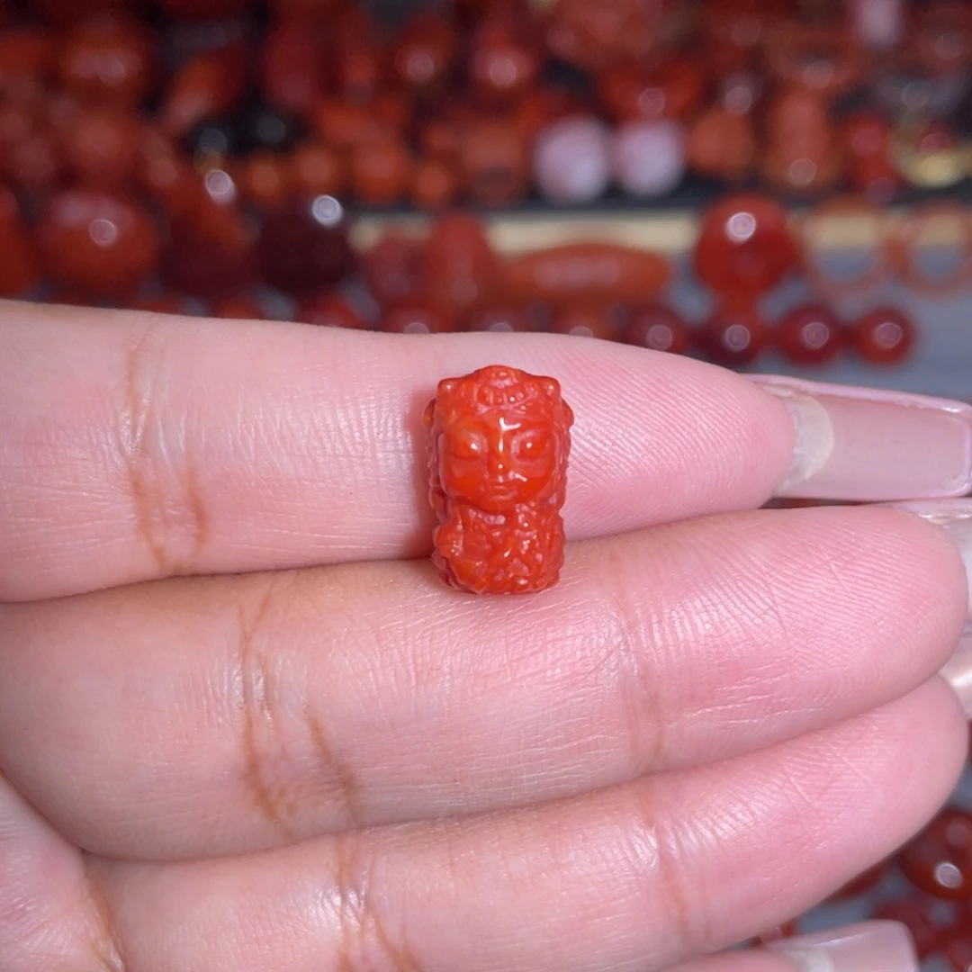 南红玛瑙未镶嵌度母