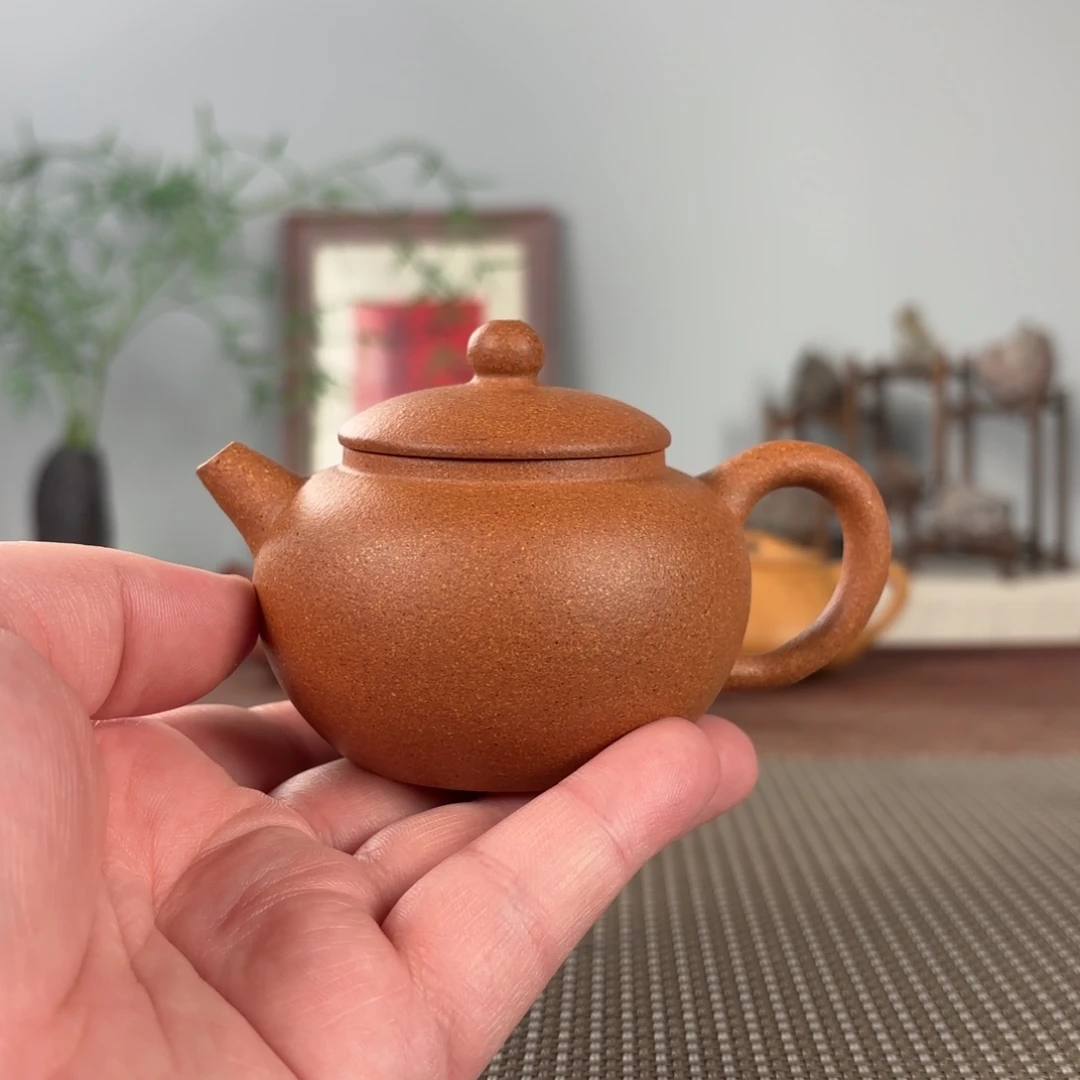 茶壶紫砂黄龙山原矿紫砂壶