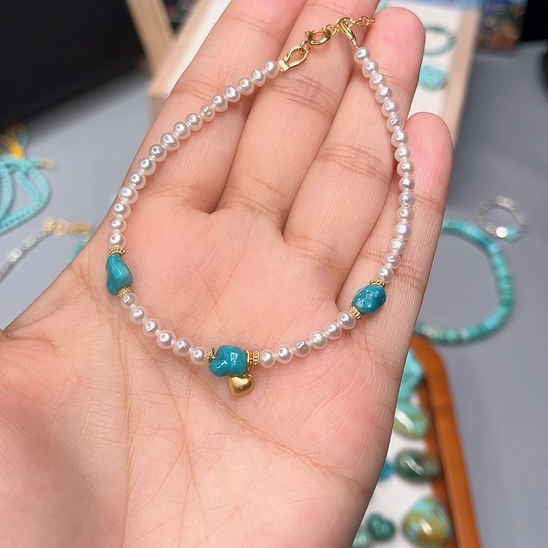 绿松石未镶嵌珠宝半成品