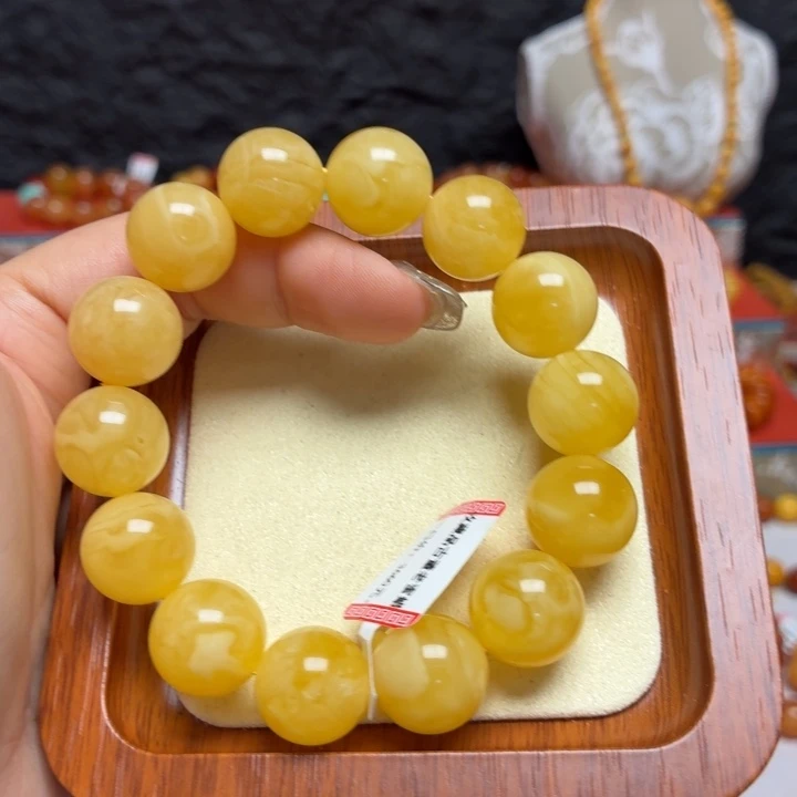 蜜蜡未镶嵌手链手串