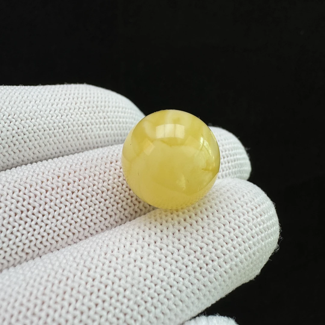 M3697天然原矿蜜蜡 单珠16.6mm2.5克 90元/克