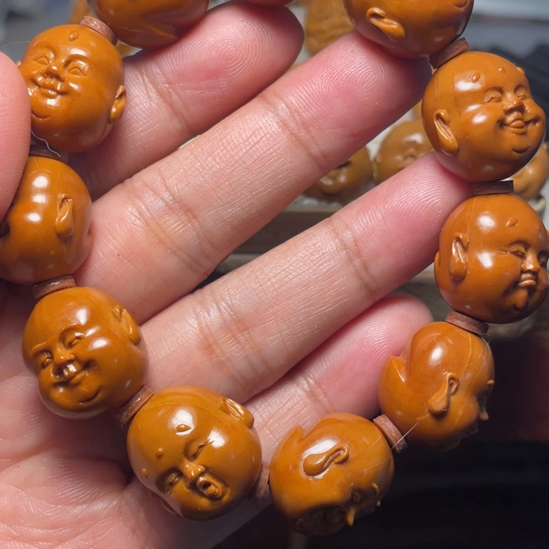 橄榄核手串/手链1.9*2.0铁核十分开心客户回血作品