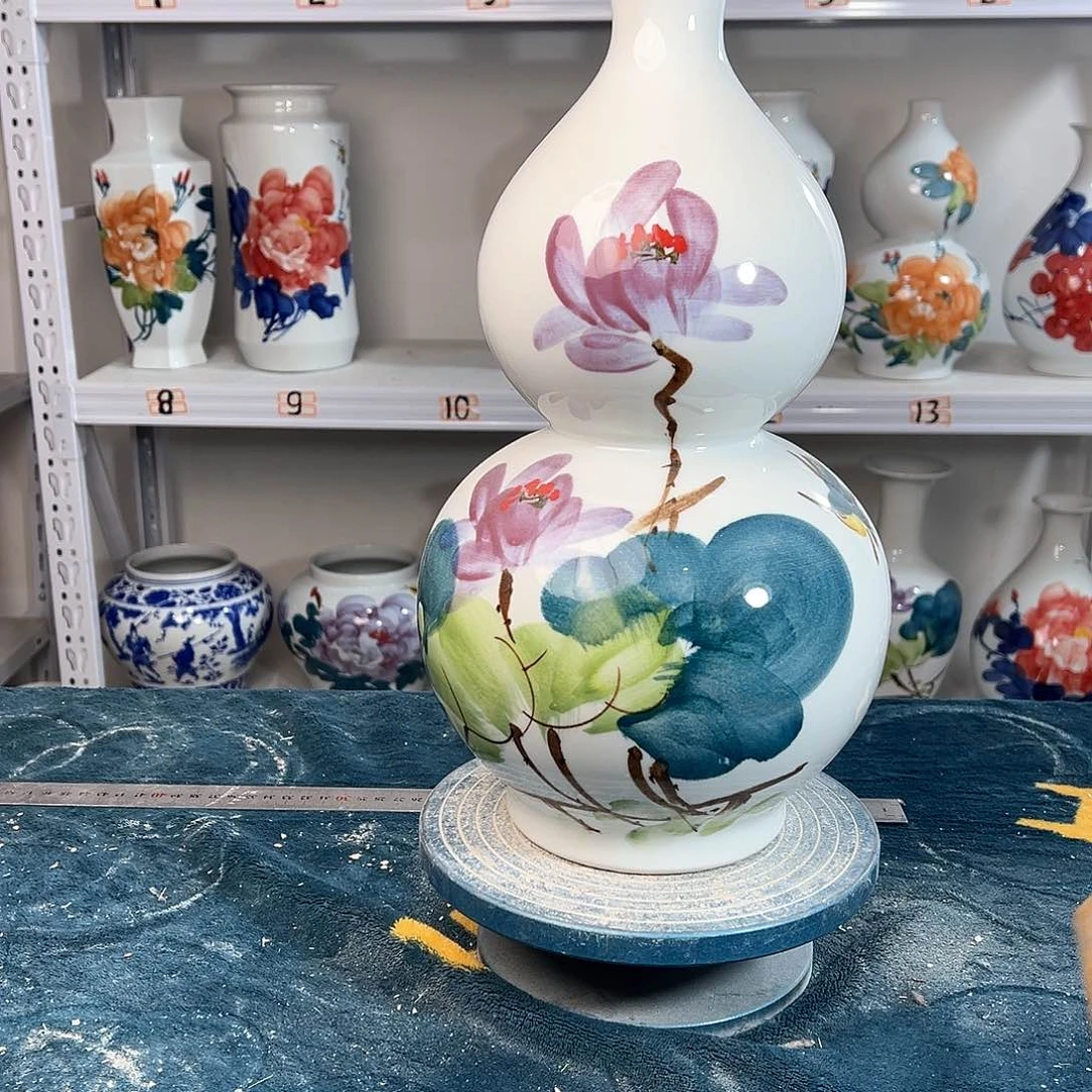 摆件景德镇陶瓷葫鸟