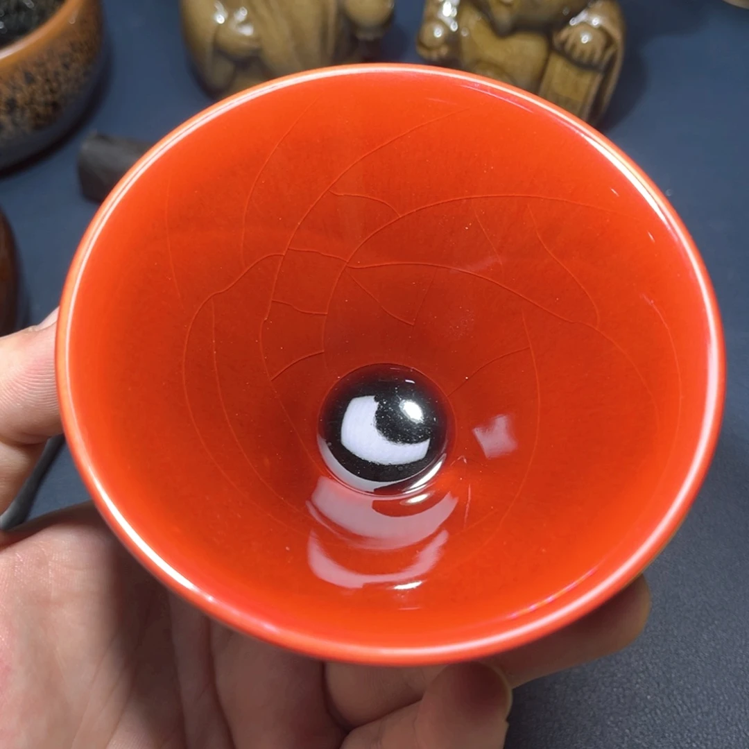 茶盏建盏手握泡茶主人杯