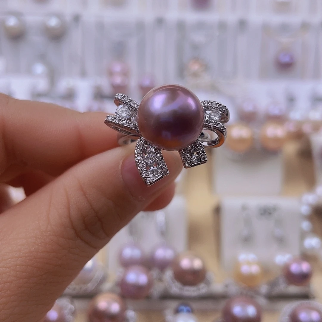 戒指未镶嵌淡水珍珠