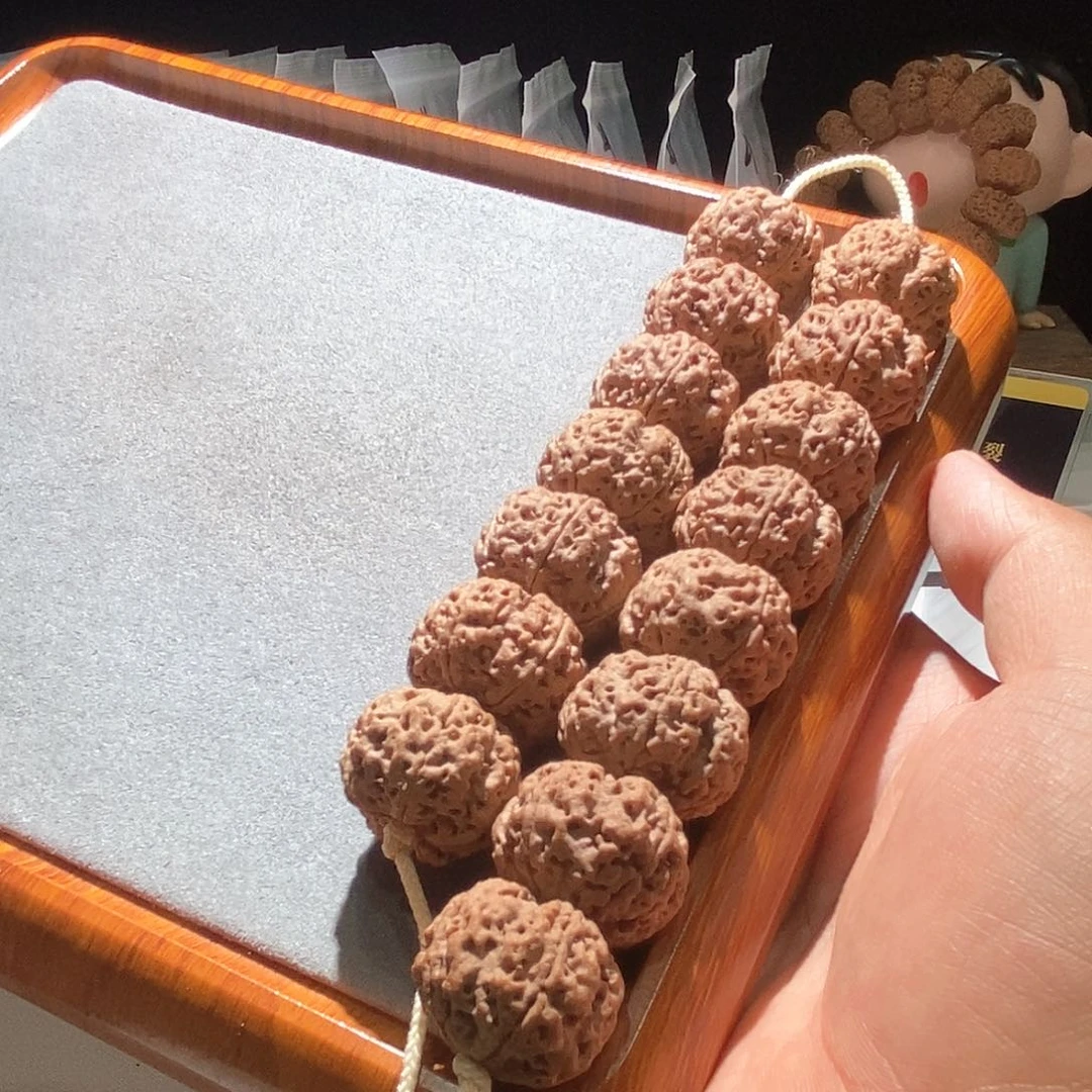 金刚菩提吊坠私人订制闷墩双龙24mm