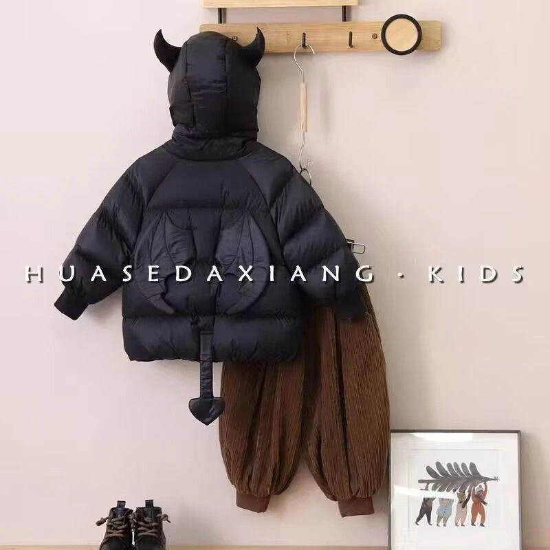 YeeHoO英氏【断码】儿童冬装服2025新款男童棉服冬季宝宝加绒棉衣棉