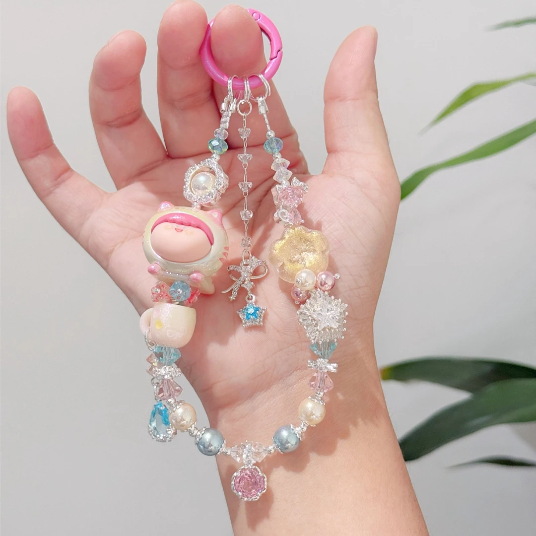 阿玛莉莉丝缤纷彩盒&炫彩礼盒萌粒手机链提溜