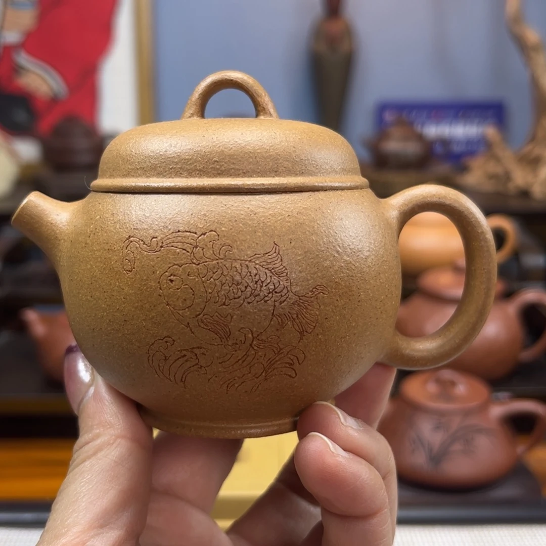 紫砂茶具半手工制作