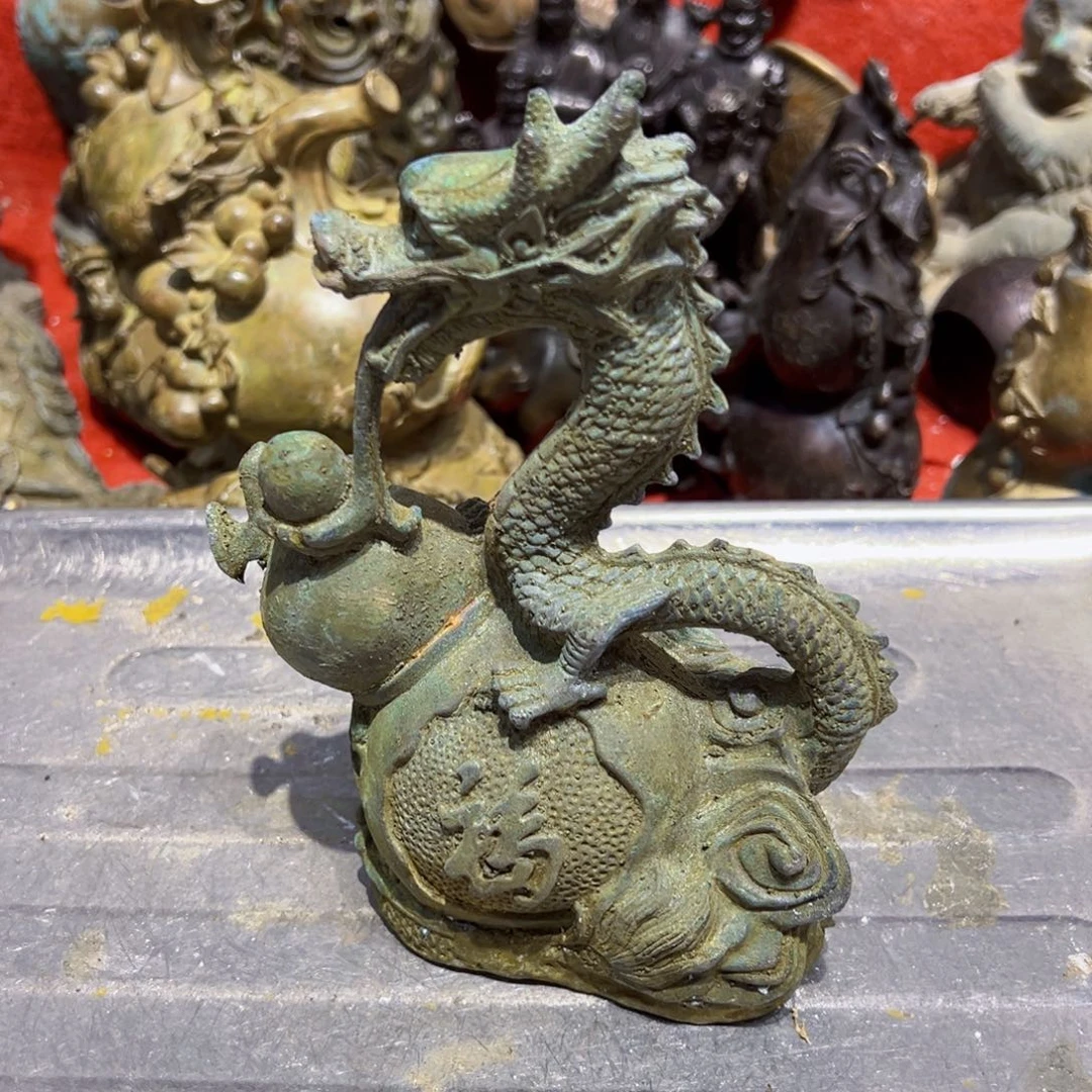 黄铜摆件，文房摆件