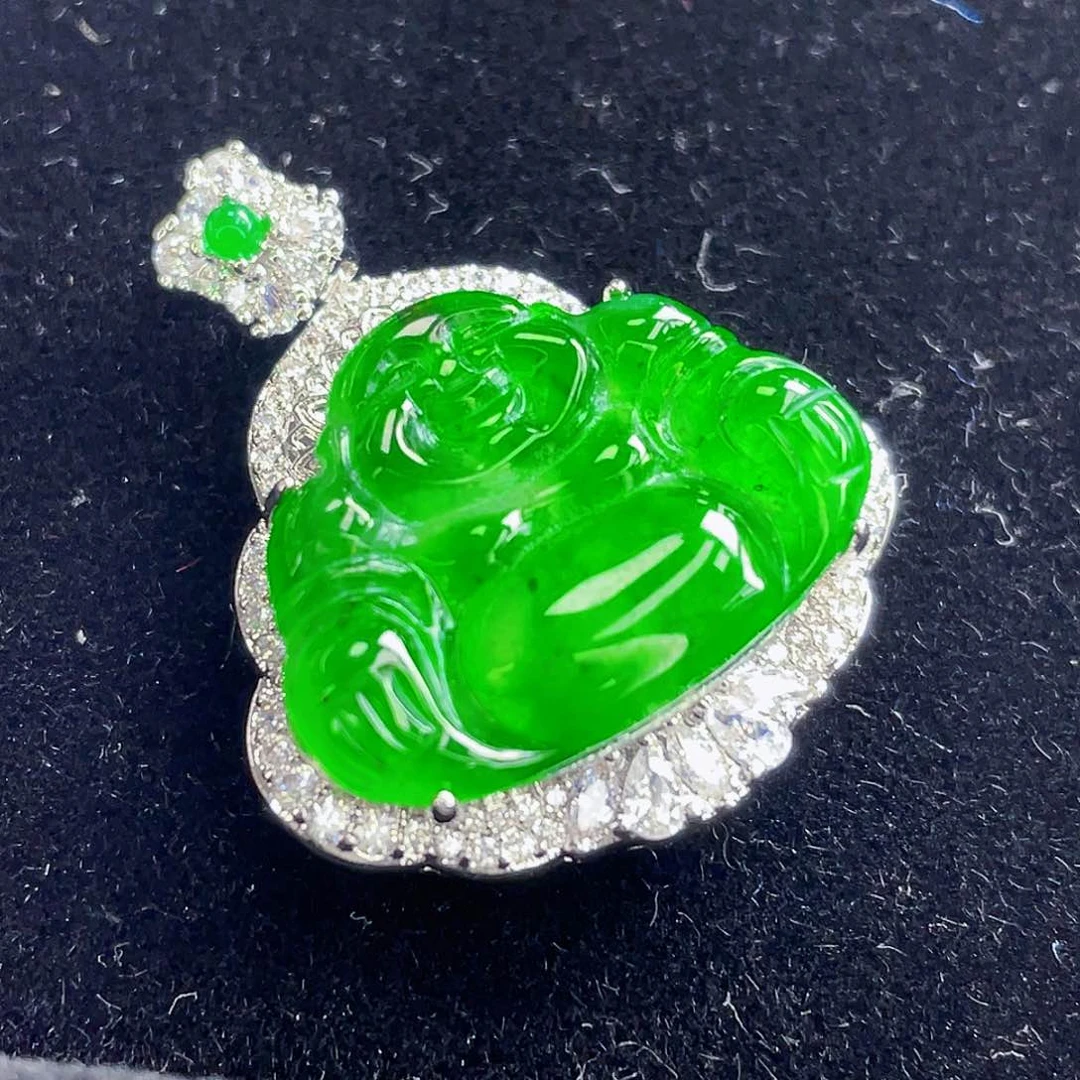 翡翠吊坠(不含链)未镶嵌