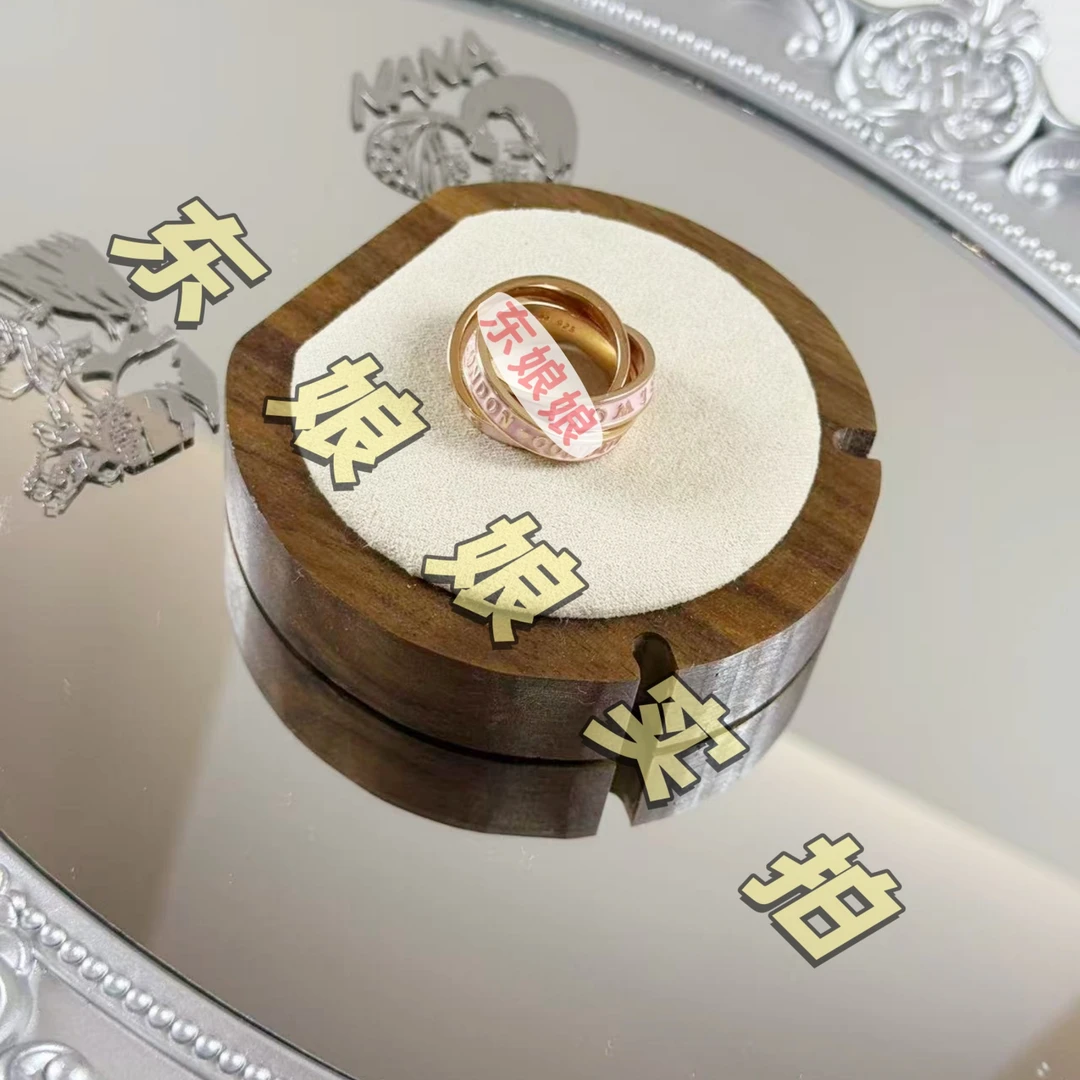 铜合金珐琅戒指 【东娘娘·限定戒指‘s】三环戒指