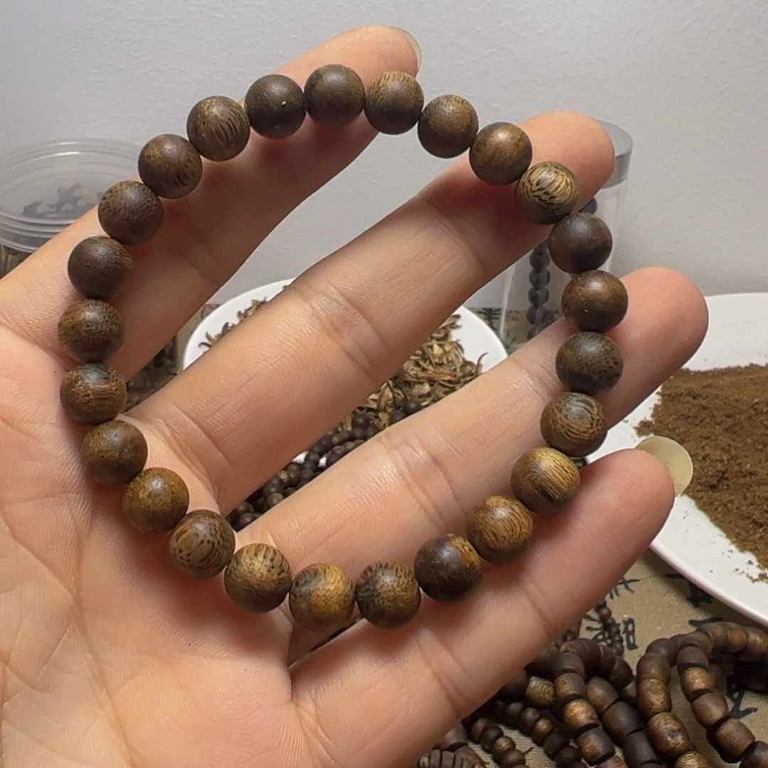 沉香碎屑沉香奇楠沉香卡8单圈