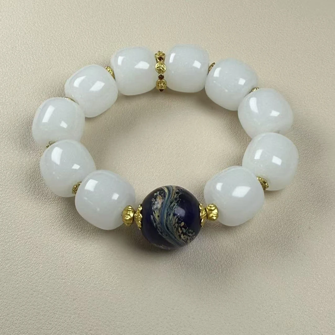 【萝卜珠宝】 X027-杨指禾士毕精美手串-多样性发其一