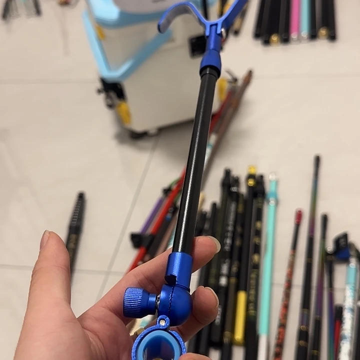 碳素s型蓝色后挂一个