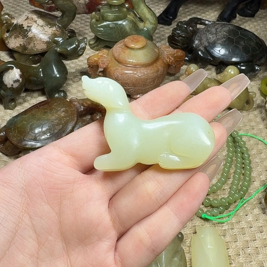 白玉菩提吊坠挂件