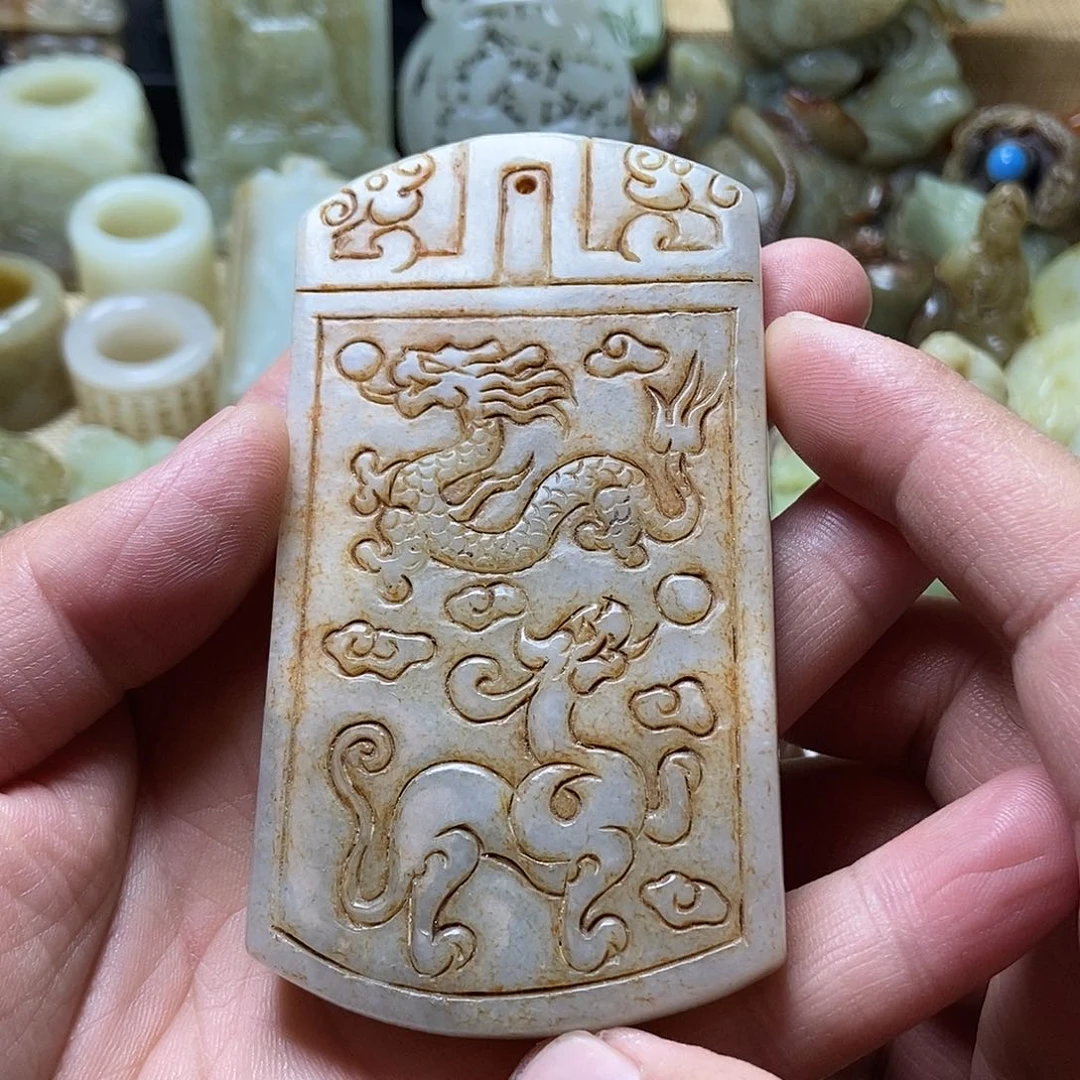 和田玉挂件未镶嵌