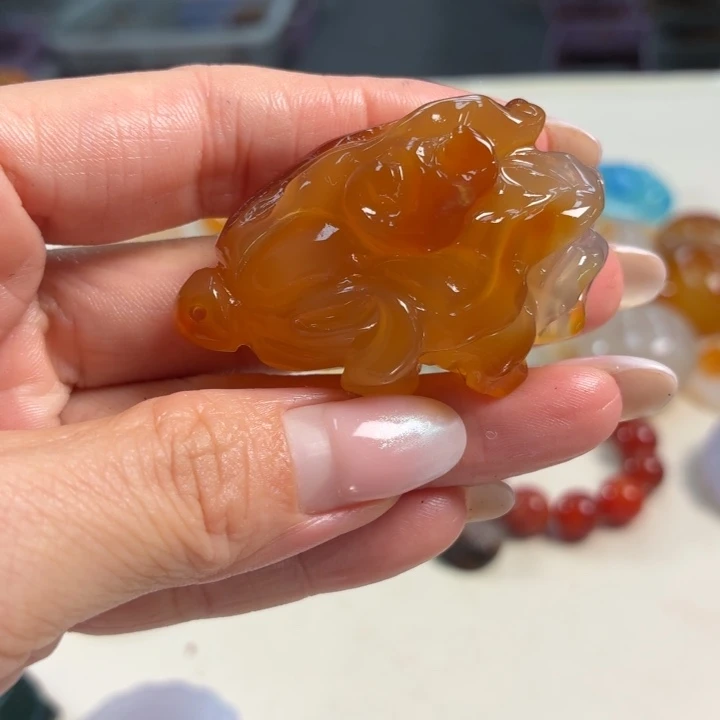 玛瑙/玉髓未镶嵌吊坠(不含链)
