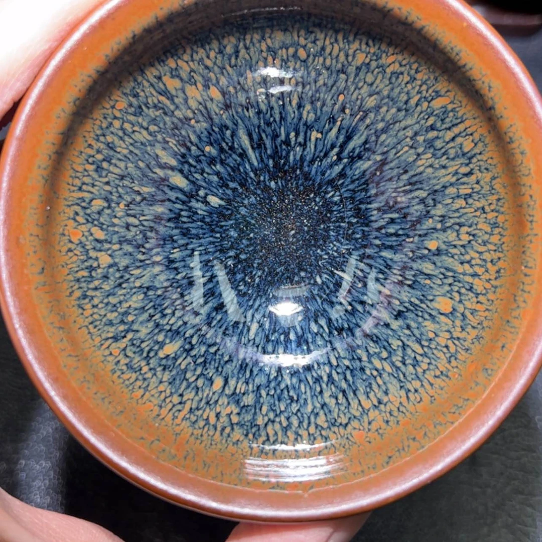 【闪购商品】茶盏76棉球茶器柴烧建盏