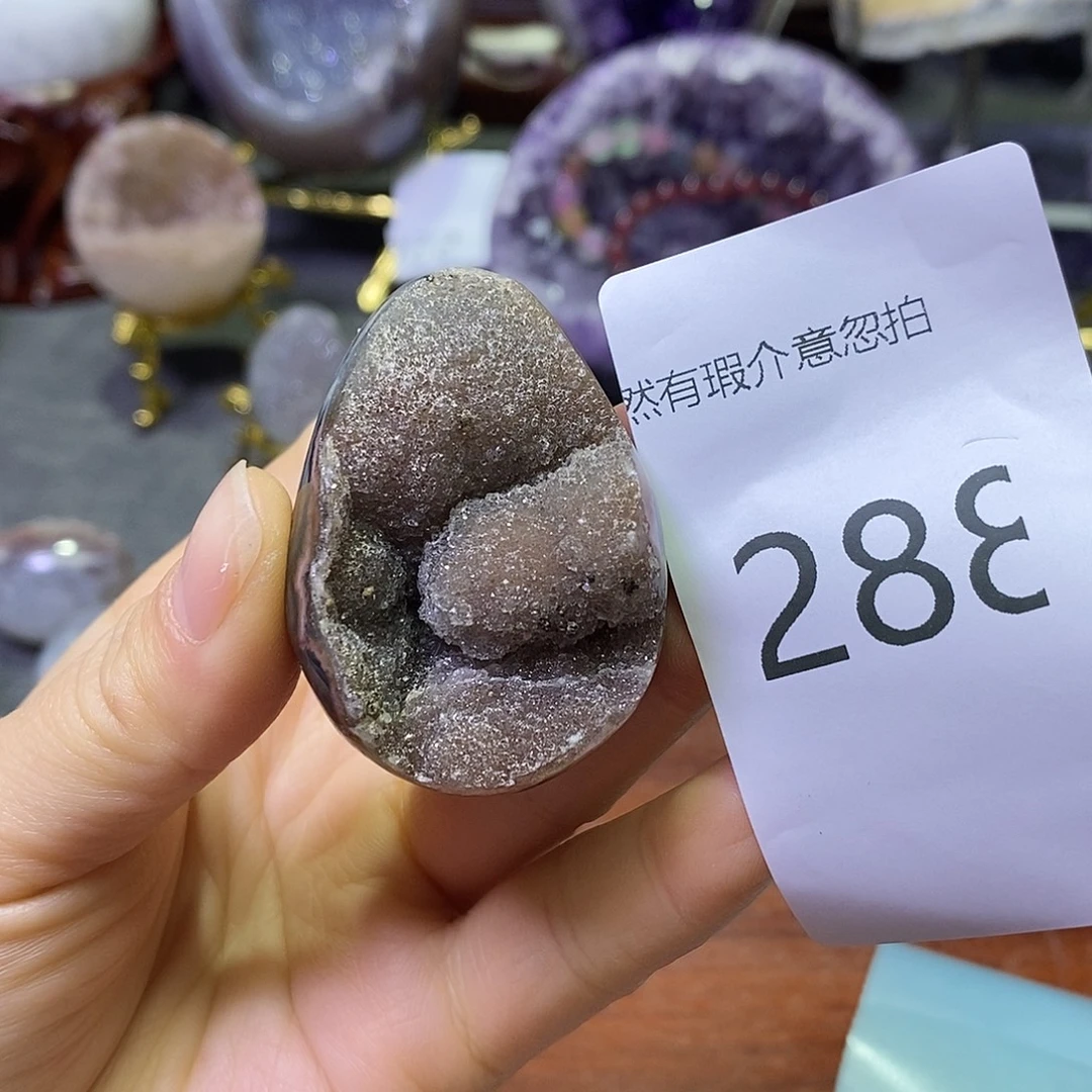 珠宝半成品紫晶未镶嵌