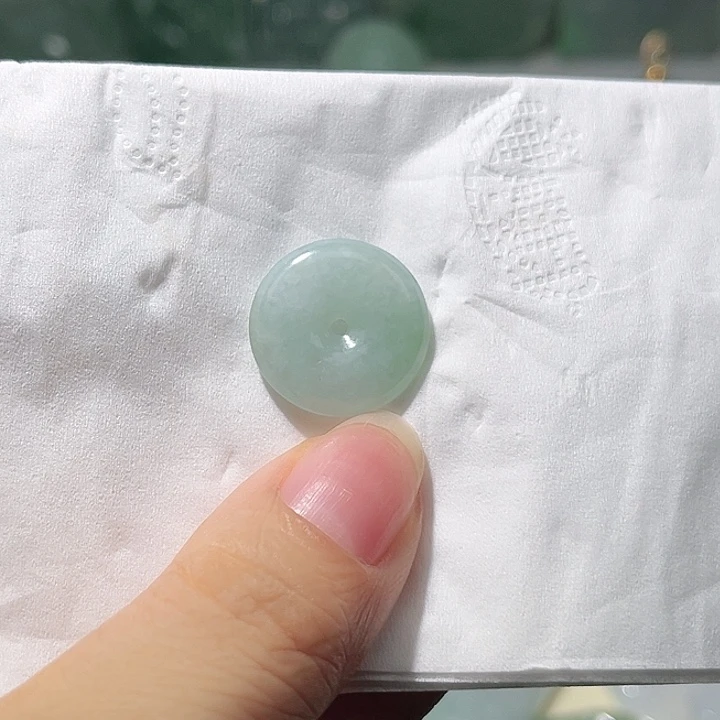 颈饰未镶嵌翡翠天然翡翠