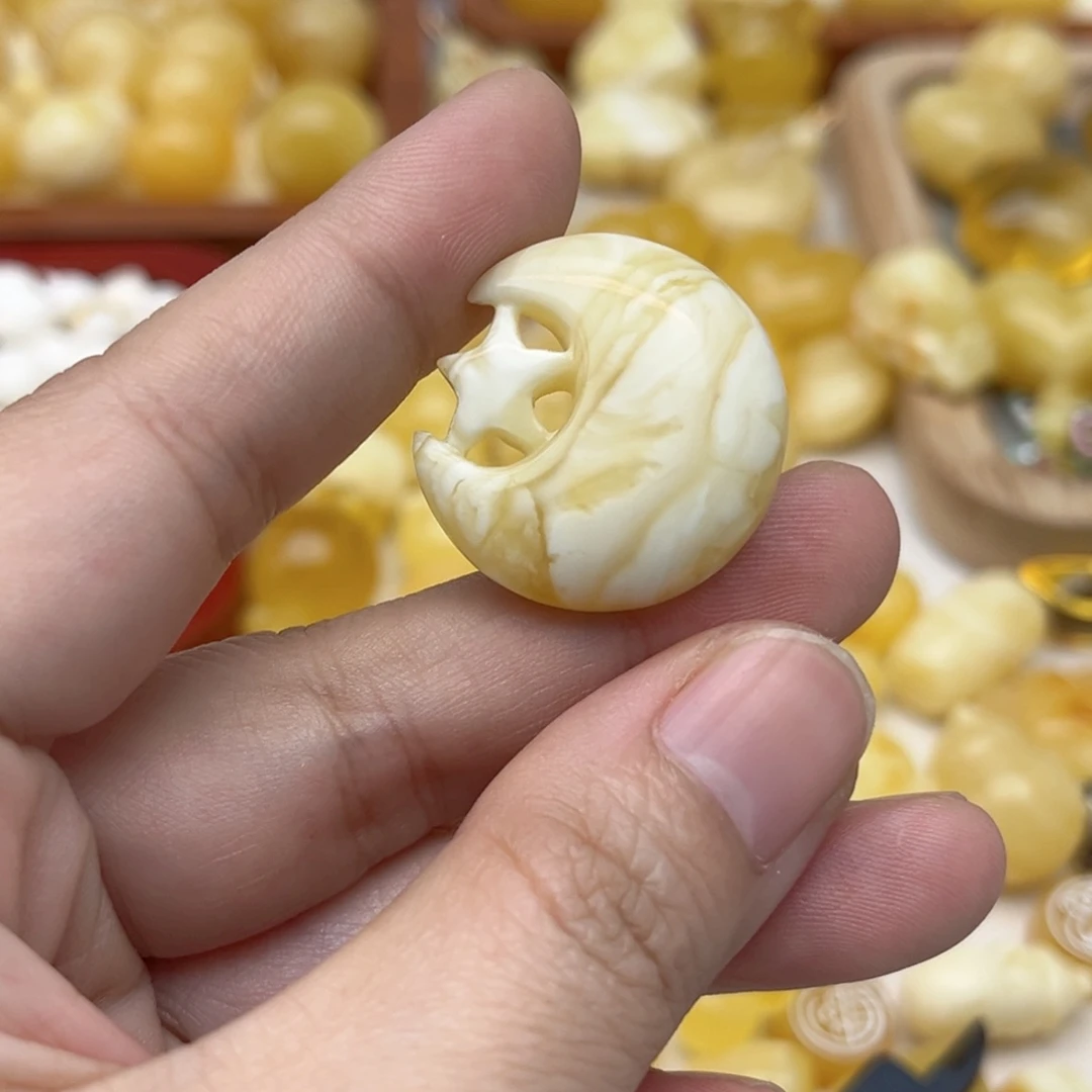裸石蜜蜡未镶嵌天然
