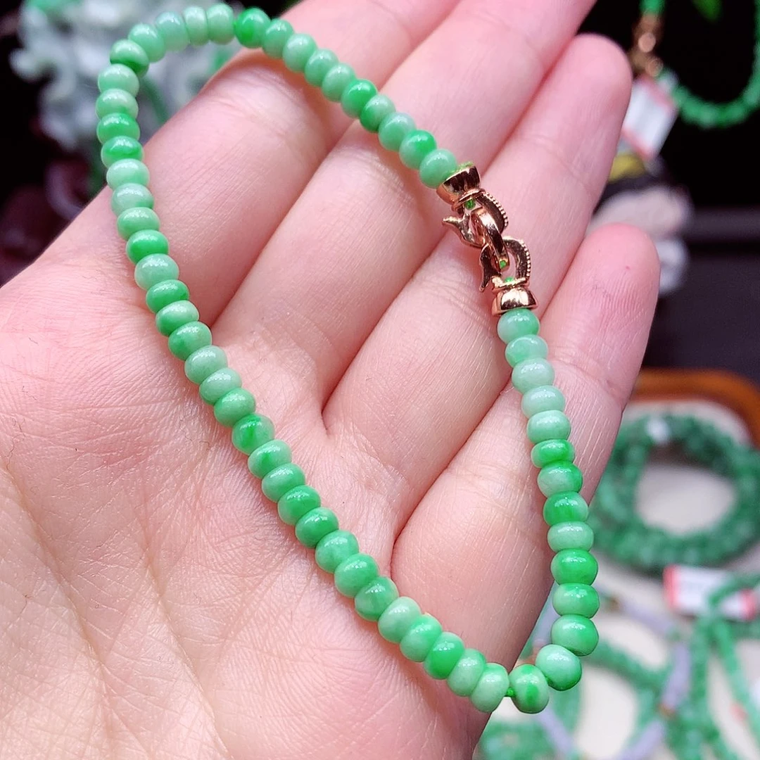 翡翠未镶嵌手链翡翠