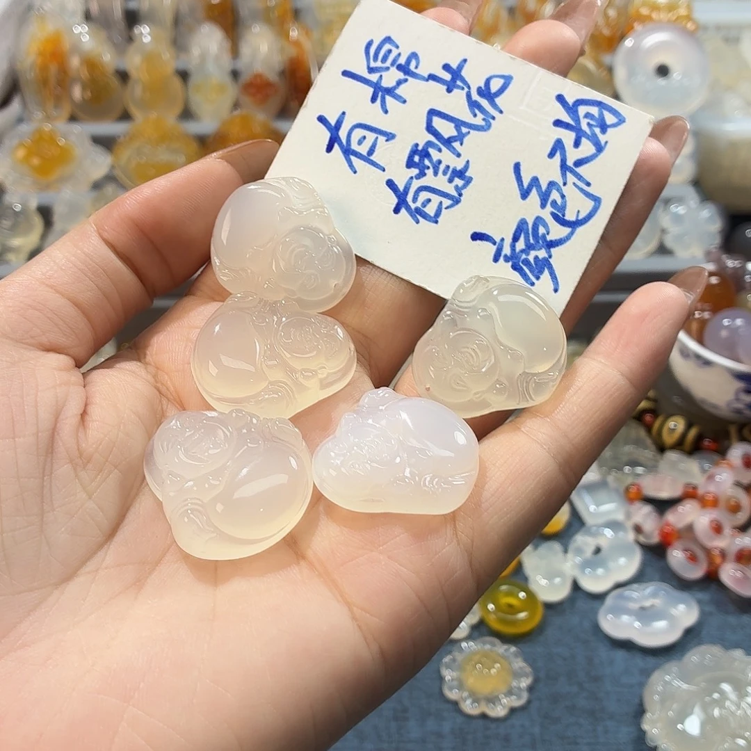 玛瑙/玉髓未镶嵌颈饰