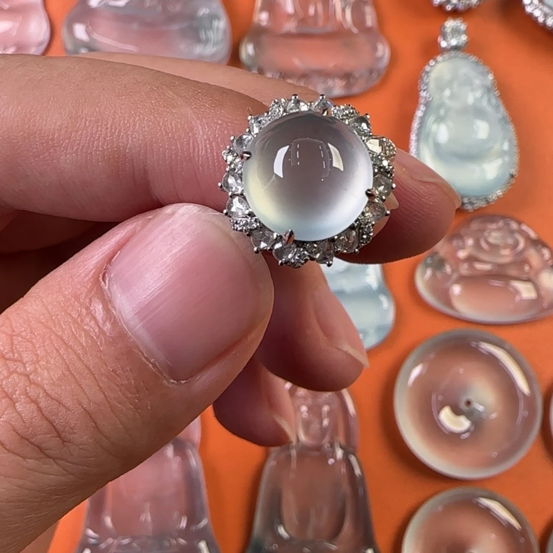 定制翡翠未镶嵌天然