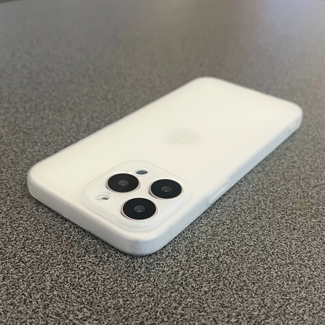 BANCA【直边磨砂】适用iPhone15Plus手机壳苹果14Promax简约13软16