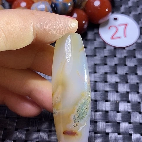合金颈饰玛瑙/玉髓阳**媚