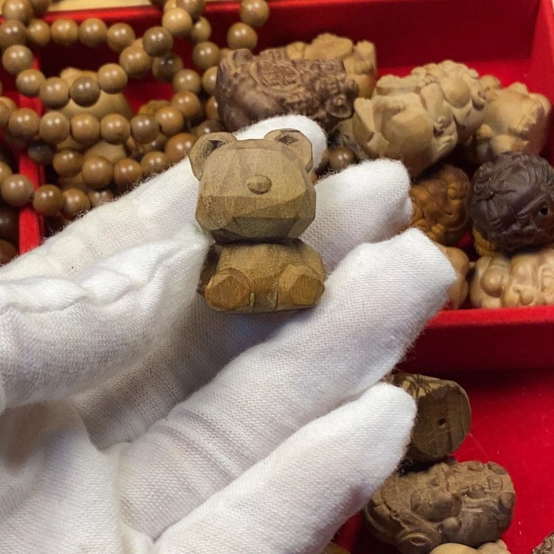 檀香木手串/手链悟*小熊奶香