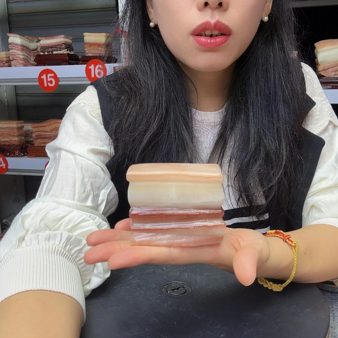 石材广西天然猪肉石头
