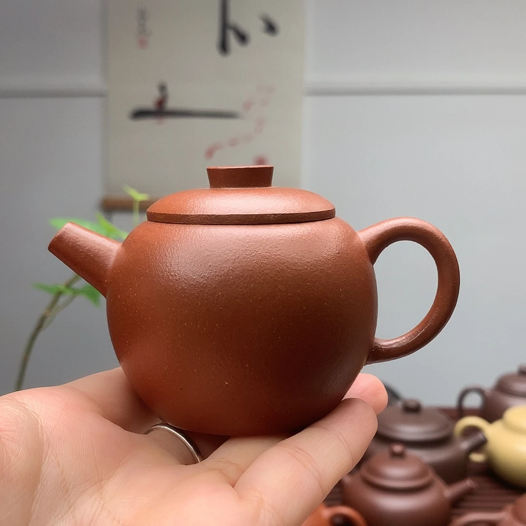 浮***面茶壶紫砂原矿紫砂