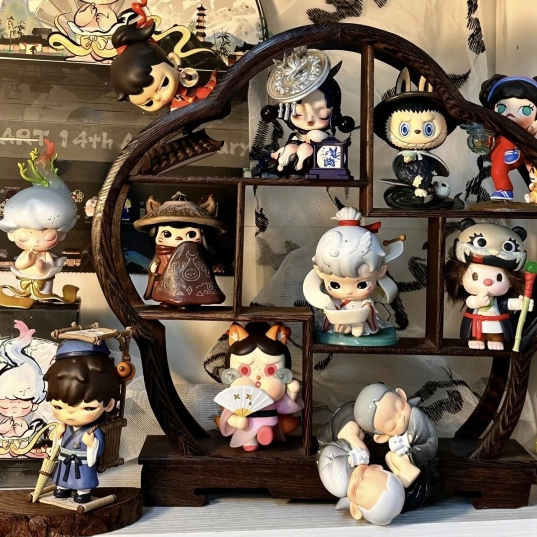 （帮拆）无双镇十四周年手办盲盒可爱公仔书桌面摆件礼物