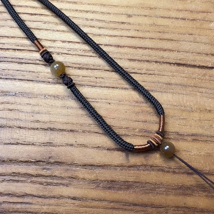 和田玉未镶嵌颈饰项链