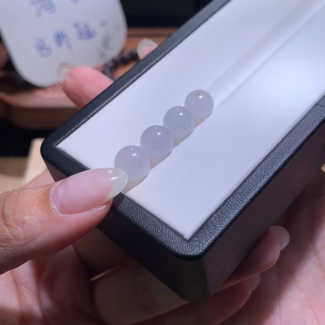 翡翠散珠特价粉色卡8-9发其一