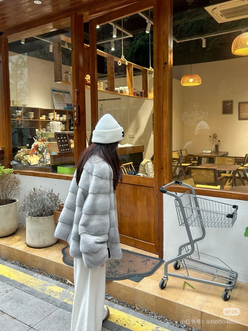 【临时】进口短二水貂大甩卖女士外套【二店】