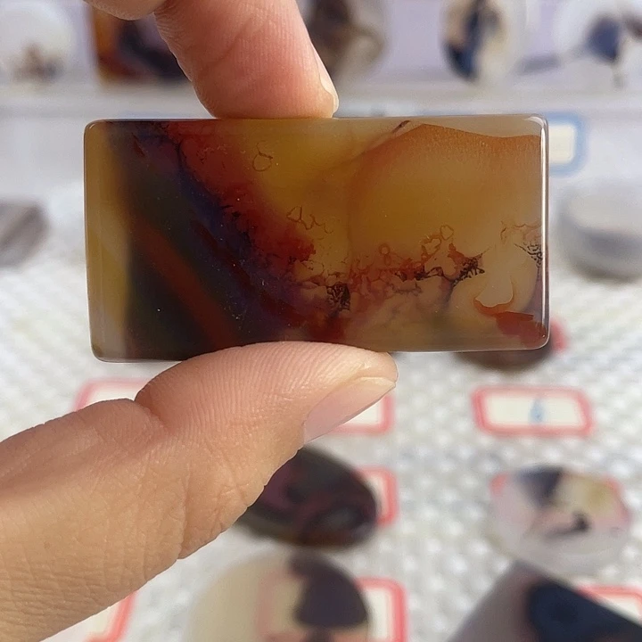 玛瑙/玉髓合金颈饰