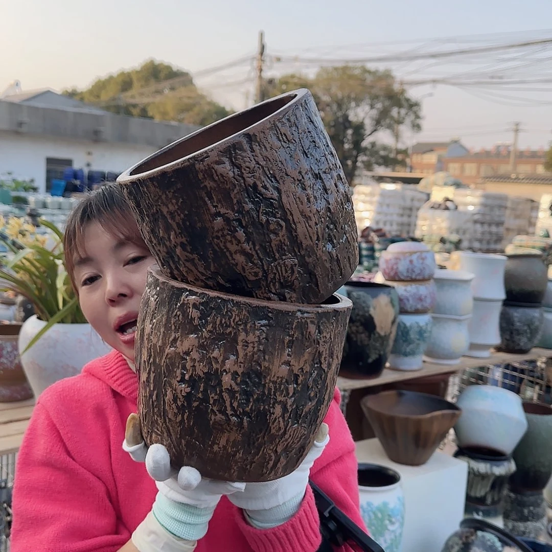 王嫂花盆1208-144高18口20