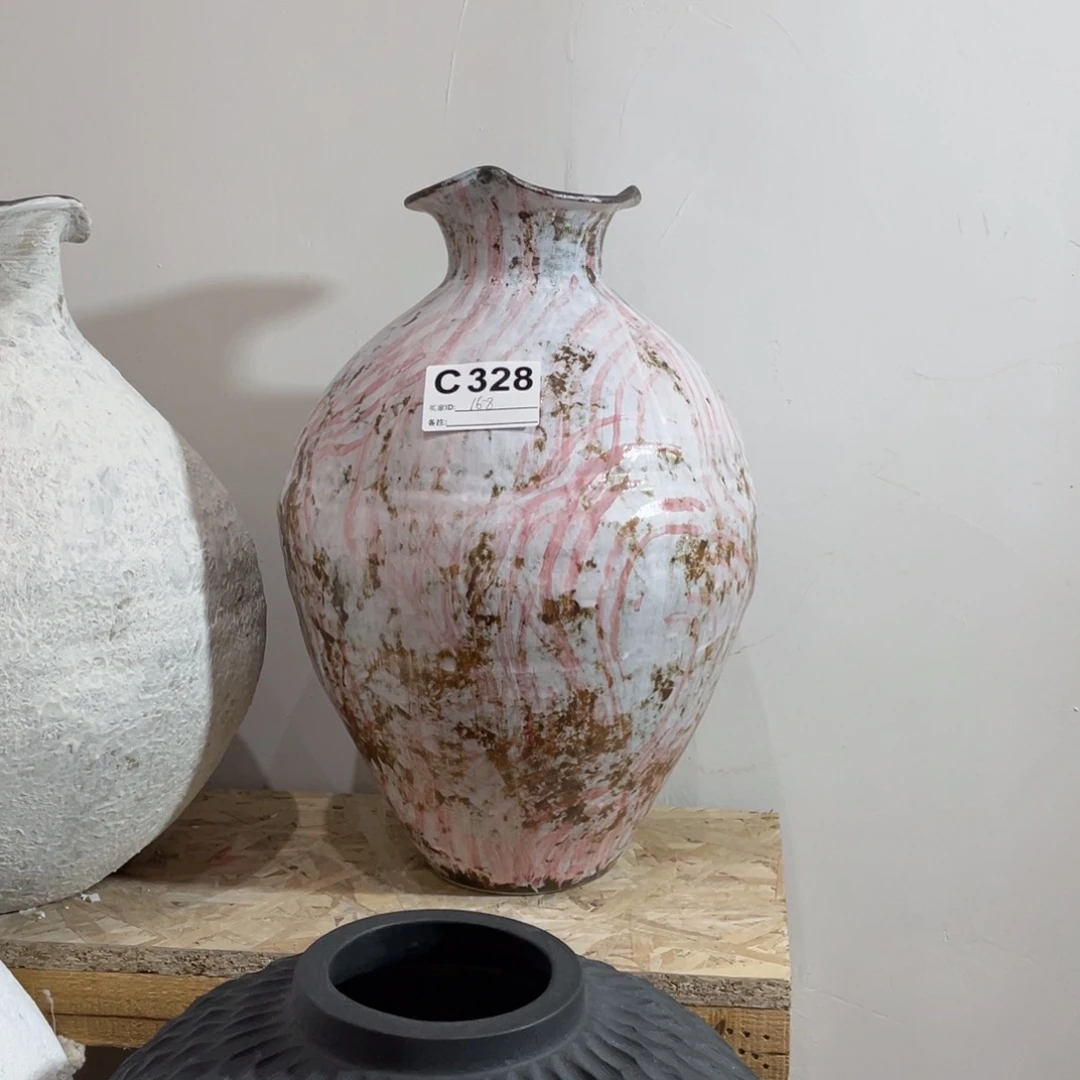 白泥花瓶景德镇陶瓷公司