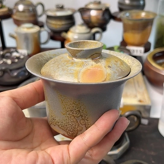 空**力柴烧茶具柴烧茶具