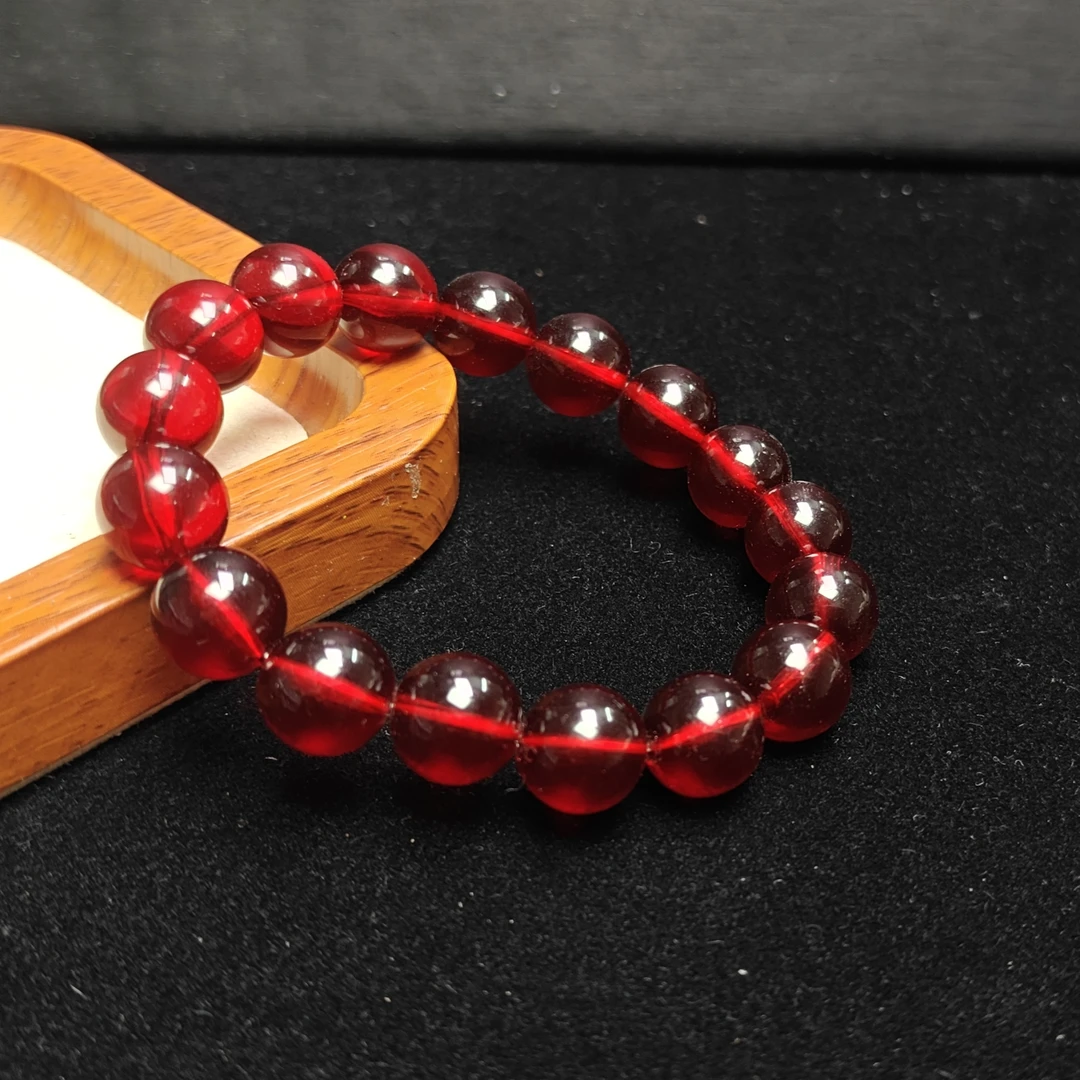 [停业清货]7A净体血泊11m手串-030-多样性发一