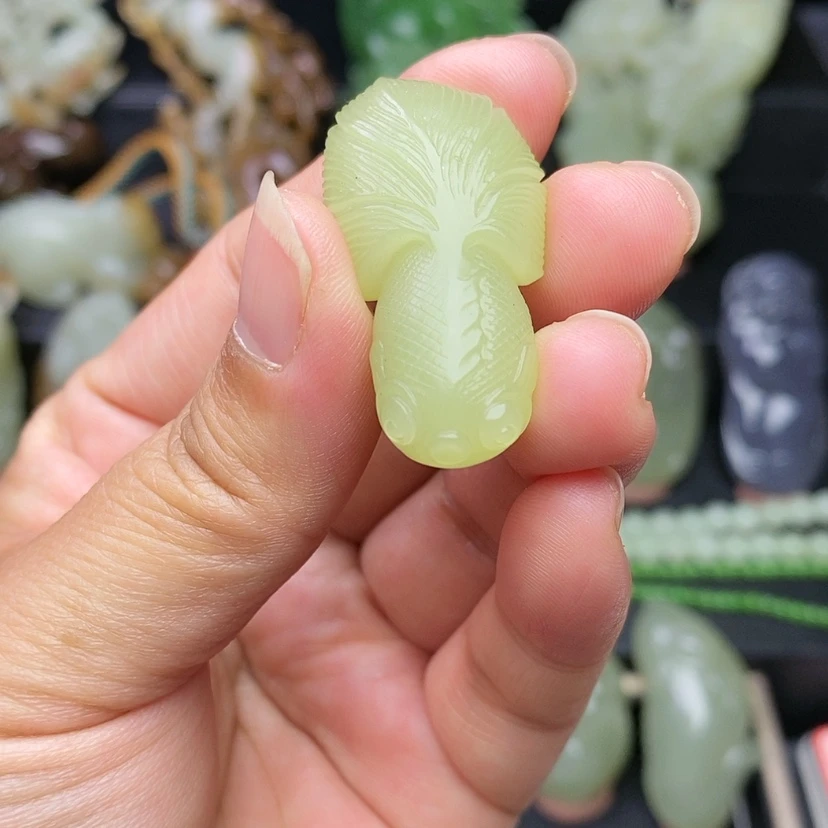 【闪购商品】和田玉挂件未镶嵌霖*