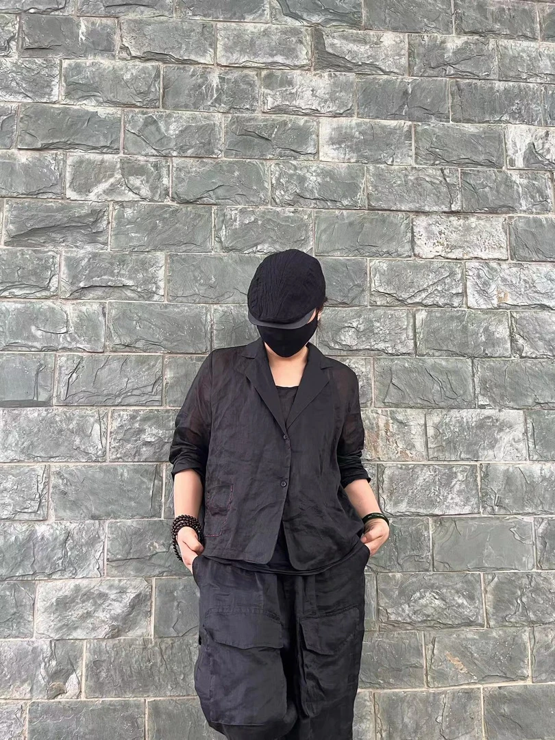 南尘~苎【麻休闲文艺款衣服】图片仅供参考001-100