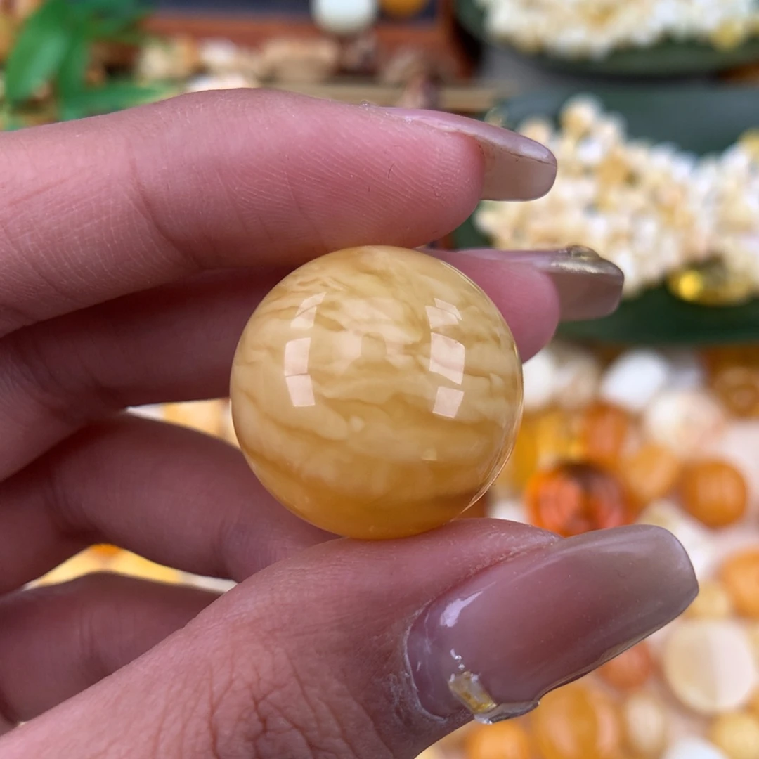 琥珀珠宝奇石未镶嵌22.5