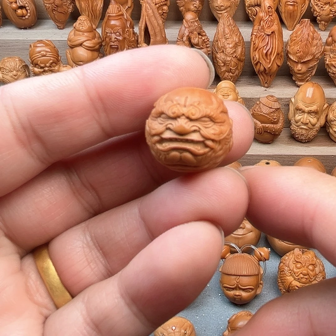 猴头核桃吊坠20龙僧